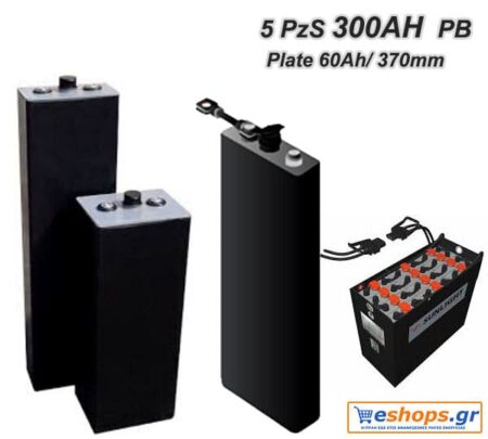 5 PZS 300AH 2V Μπαταρία SUNLIGHT βαθιάς εκφόρτισης