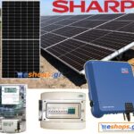 Φωτοβολταικά  Net Metering 10kw Sharp 445 watt-SMA Sunny Tripower 10.0 TL Inverter 10000W 580V Τριφασικό 10.0 KW-πλήρες πακέτο 