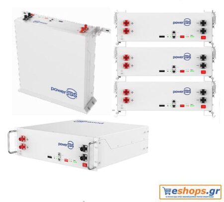 5.12kWh SUNLIGHT PowerEss (LifePO4) 5.12kWh μπαταρία λιθίου με BMS για φωτοβολταικά, net billing virtual net billing - Μπαταρίες Λιθίου Sunlight eshops.gr