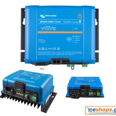 Φορτιστής Victron Phoenix Smart IP43 Charger 12/30 (1+1) 120/240V – για σκάφη, τροχόσπιτα, αυτόνομα φωτοβολταϊκά συστήματα. Τιμές datasheet. - Φορτιστές Μπαταριών Victron eshops.gr